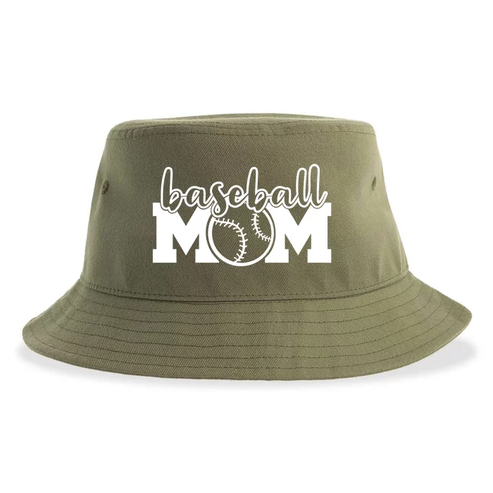 Baseball Mom Life Baller Parent Gameday Softball Mama Gift Meaningful Gift Sustainable Bucket Hat