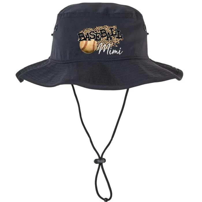 Baseball Mimi Leopard gift for Mother's Day Legacy Cool Fit Booney Bucket Hat