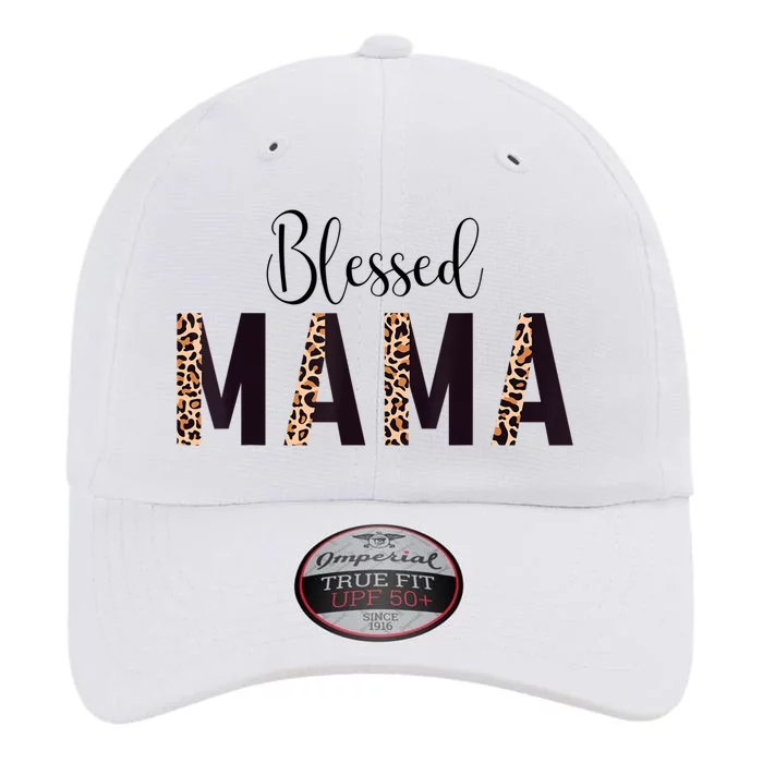 Blessed Mama Leopard Print Mom Thanksgiving Mothers Day The Original Performance Cap