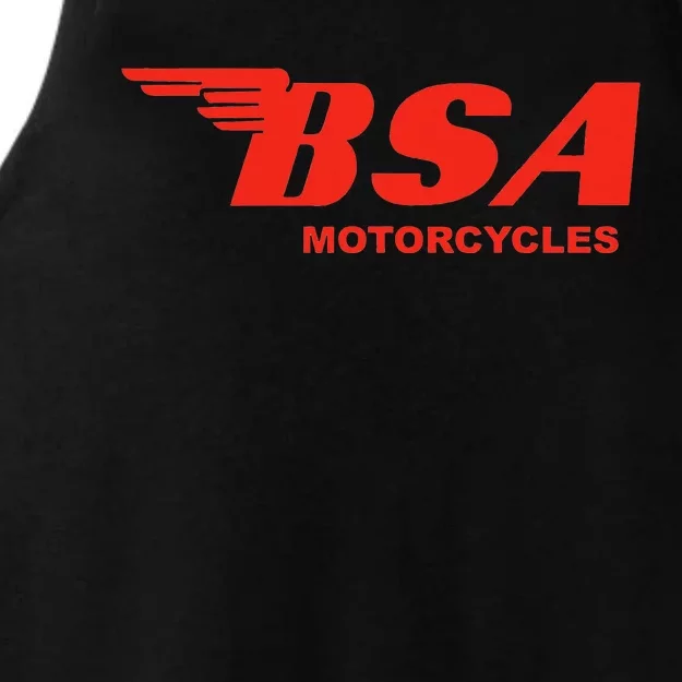 BSA Motorcycle Logo Ladies Tri-Blend Wicking Tank