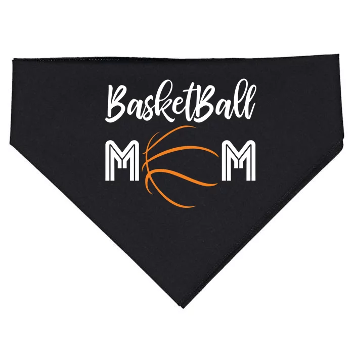 Basketball Mom Meaningful Gift Great Gift I Love Basketball USA-Made Doggie Bandana