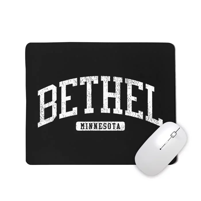 Bethel Minnesota Mn Js03 College University Style Mousepad