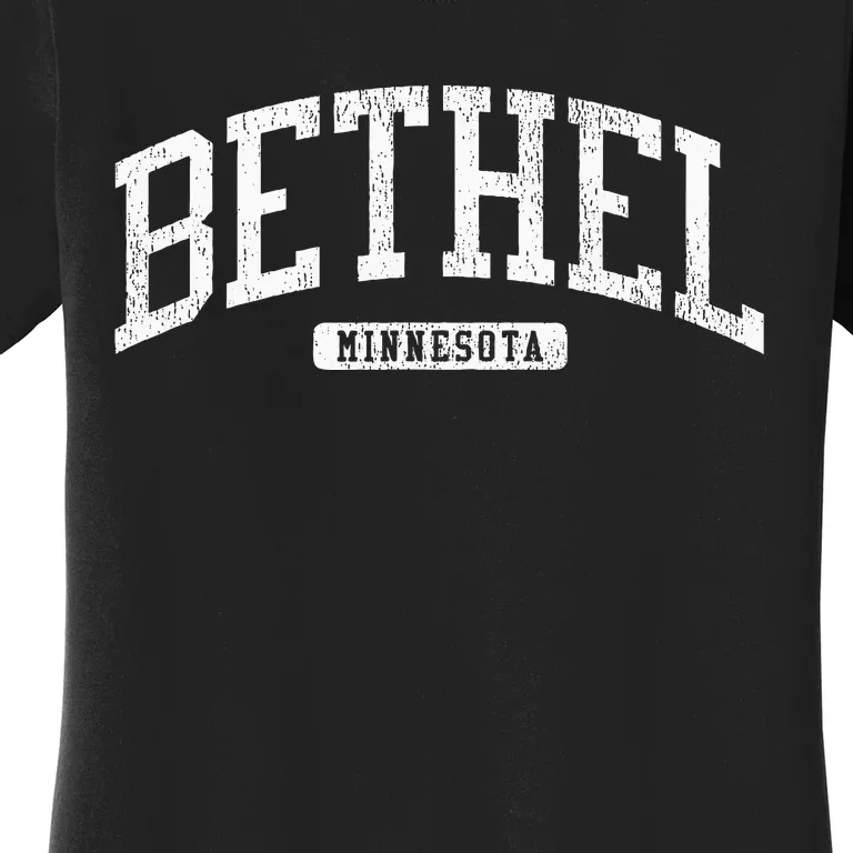 Bethel Minnesota Mn Js03 College University Style Women's T-Shirt