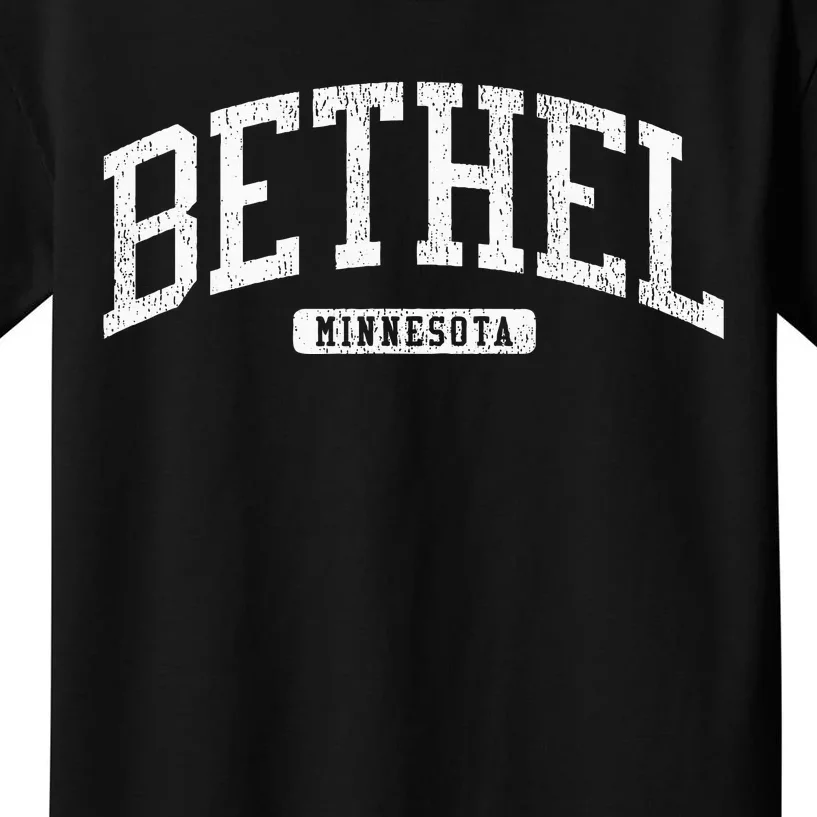 Bethel Minnesota Mn Js03 College University Style Kids T-Shirt