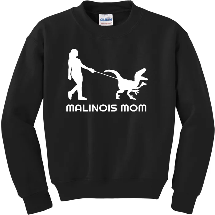 Belgian Malinois Mom Kids Sweatshirt