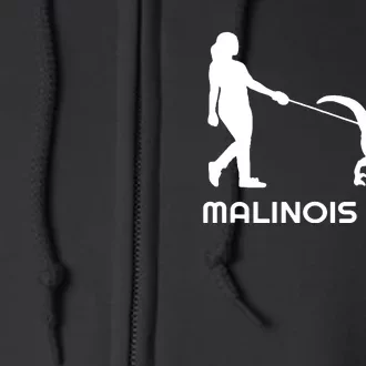 Belgian Malinois Mom Full Zip Hoodie