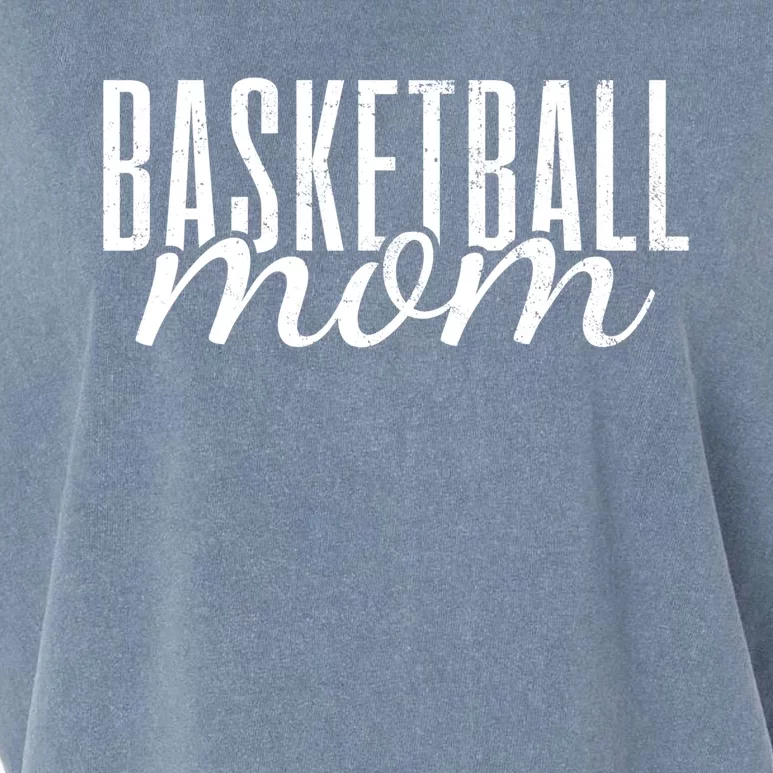 Basketball Mom Mama Gift Garment-Dyed Women's Muscle Tee