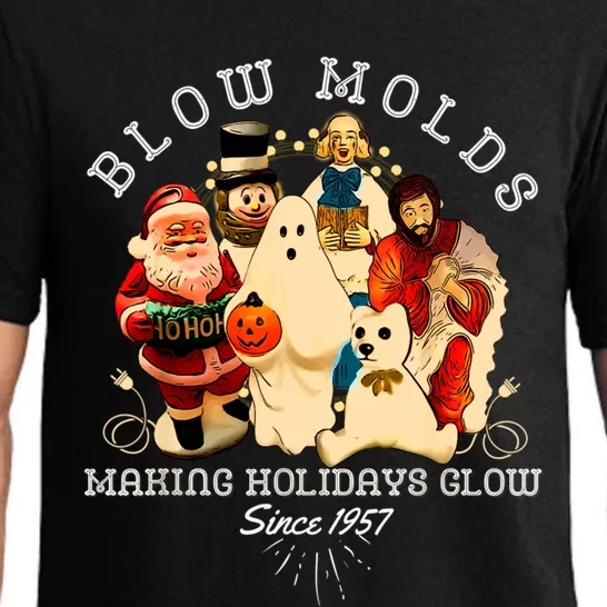 Blow Molds Making Holidays Glow Since 1957 Merry Christmas Great Gift Pajama Set