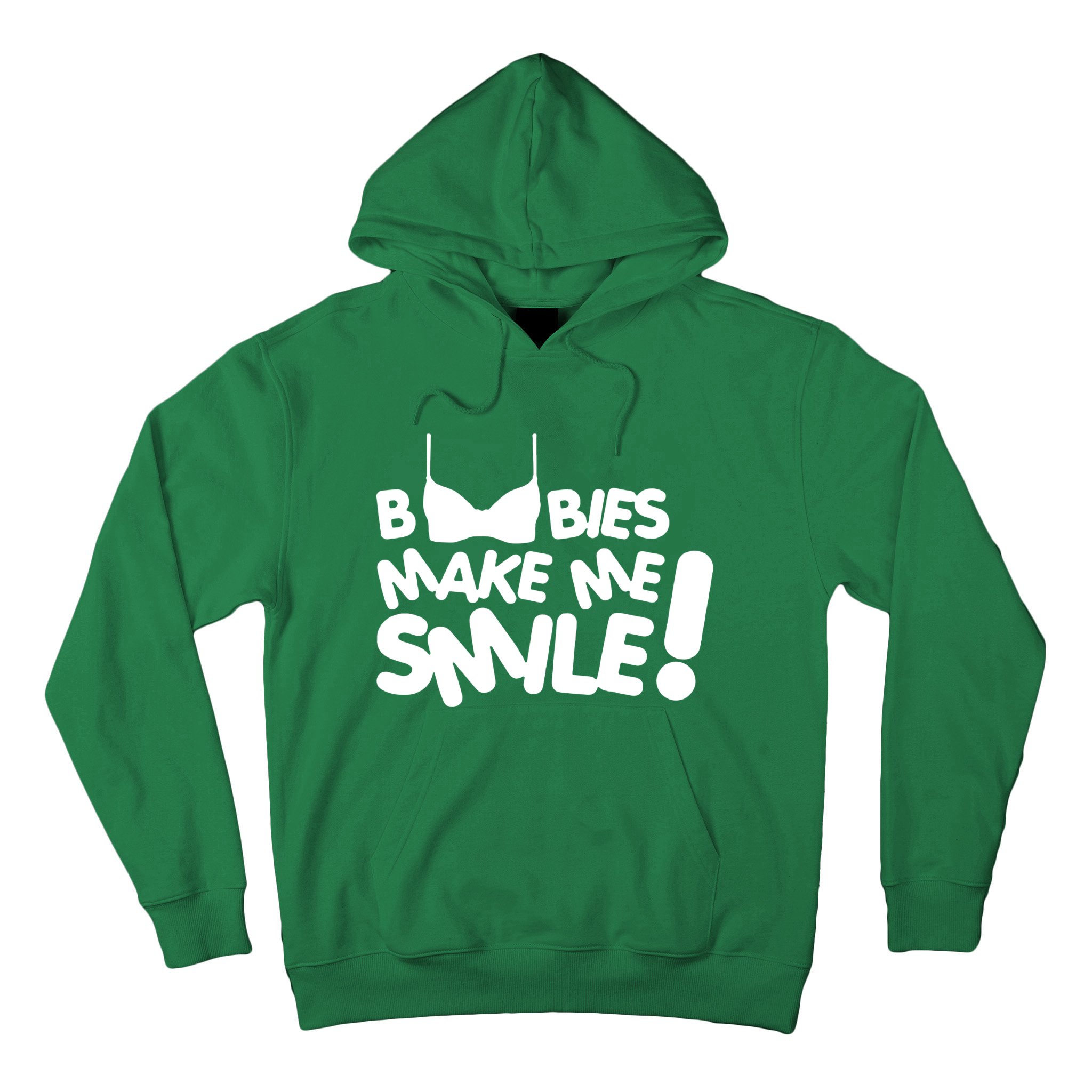 Boobies Make Me Smile Hoodie | TeeShirtPalace