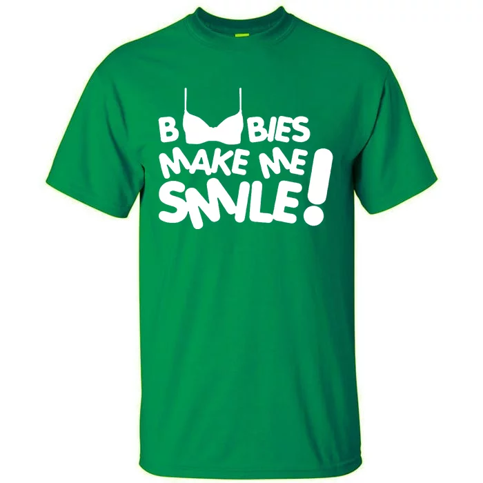 Boobies Make Me Smile Tall T-Shirt