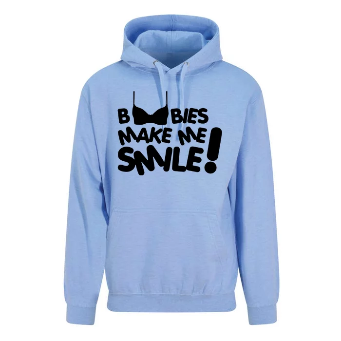 Boobies Make Me Smile Unisex Surf Hoodie