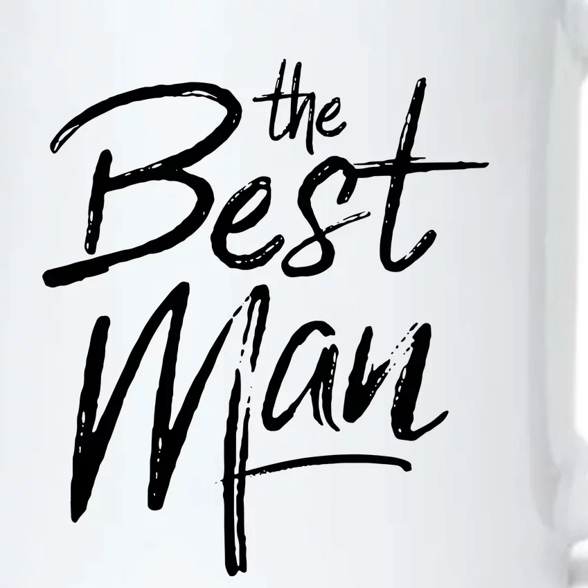 Best Man Matching Party Groomsmen Group Black Color Changing Mug