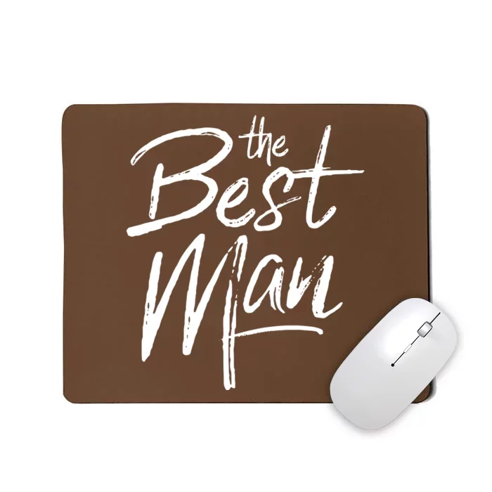 Best Man Matching Party Groomsmen Group Mousepad