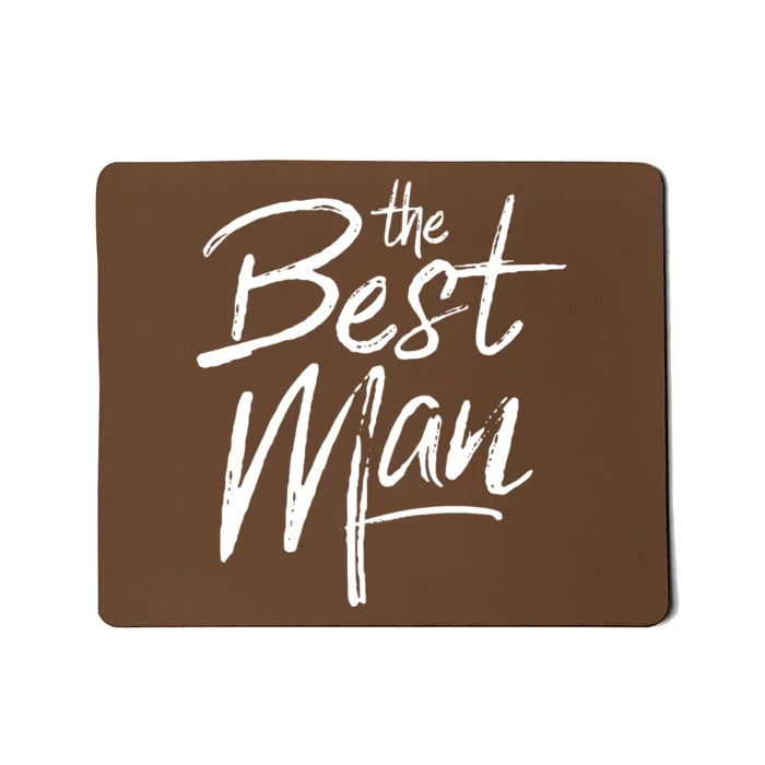 Best Man Matching Party Groomsmen Group Mousepad