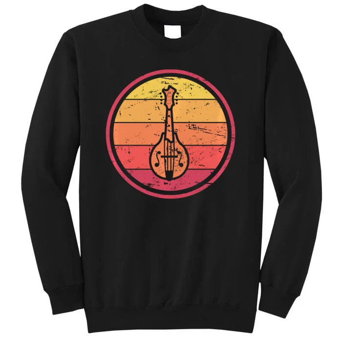 Bluegrass Music Mandolin Player Vintage Bluegrass Tall Sweatshirt