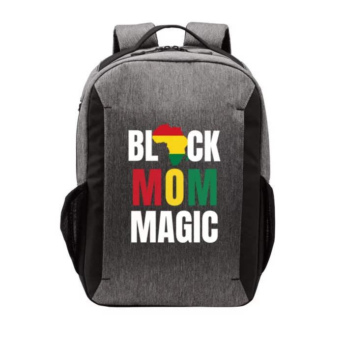 Black Mom Magic Black History Month Gift African American Gift Vector Backpack