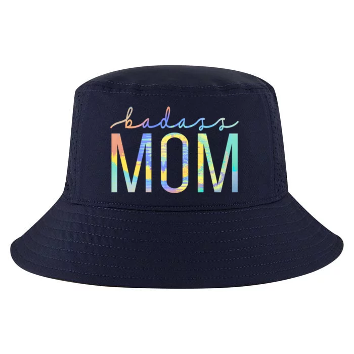 Badass Mom Mama Strong As A Mother Cute Mom Tiegiftdye Cool Gift Cool Comfort Performance Bucket Hat