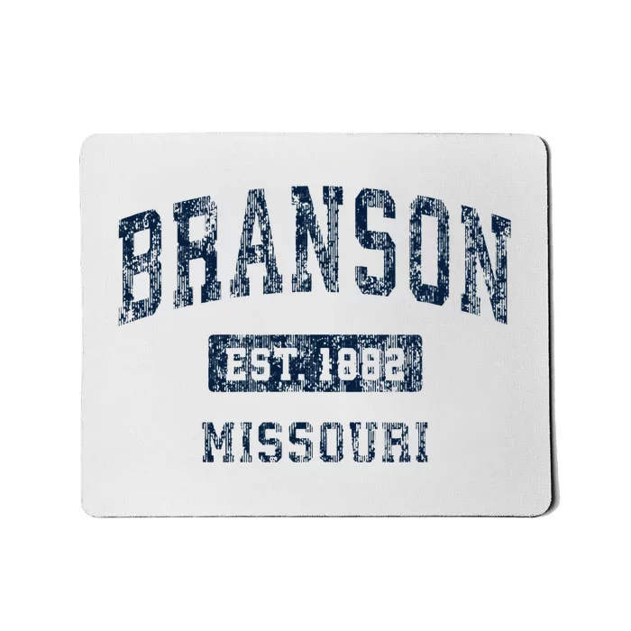 Branson Missouri Mo Vintage Sports Design Mousepad