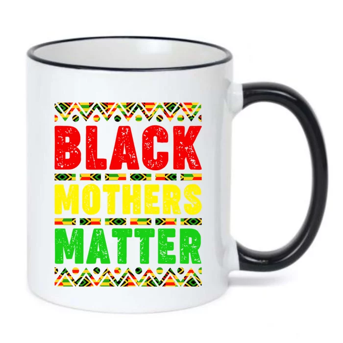 Black Moms Matter Black History Mother's Day Juneteenth Gift Black Color Changing Mug