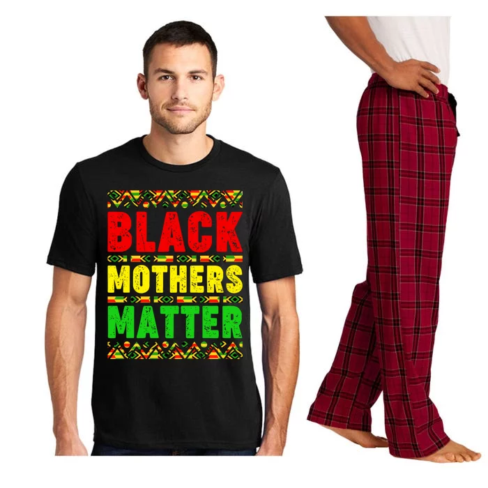 Black Moms Matter Black History Mother's Day Juneteenth Gift Pajama Set