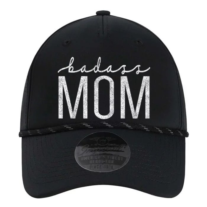 Badass Mom Mama Strong As A Mother Funny Vintage Mom Cute Gift Performance The Dyno Cap