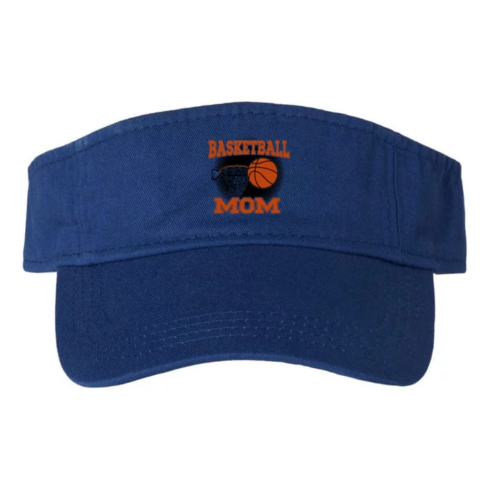 Basketball Mom Meaningful Gift Valucap Bio-Washed Visor