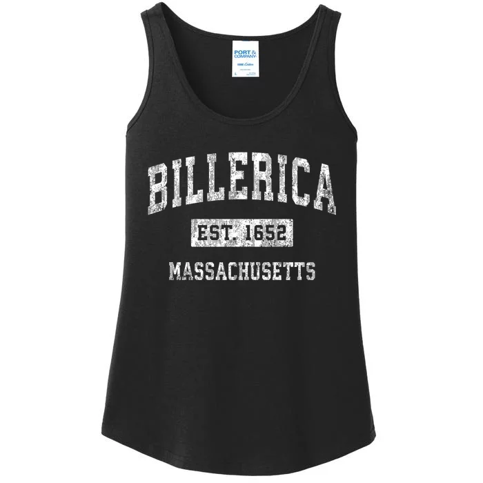 Billerica Massachusetts Ma Vintage Sports Ladies Essential Tank