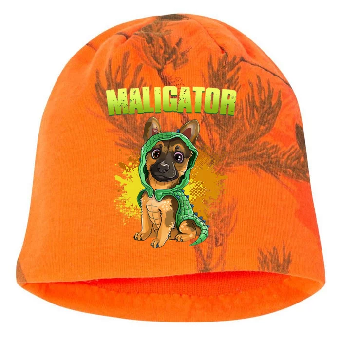 Belgian Malinois Maligator Kati - Camo Knit Beanie