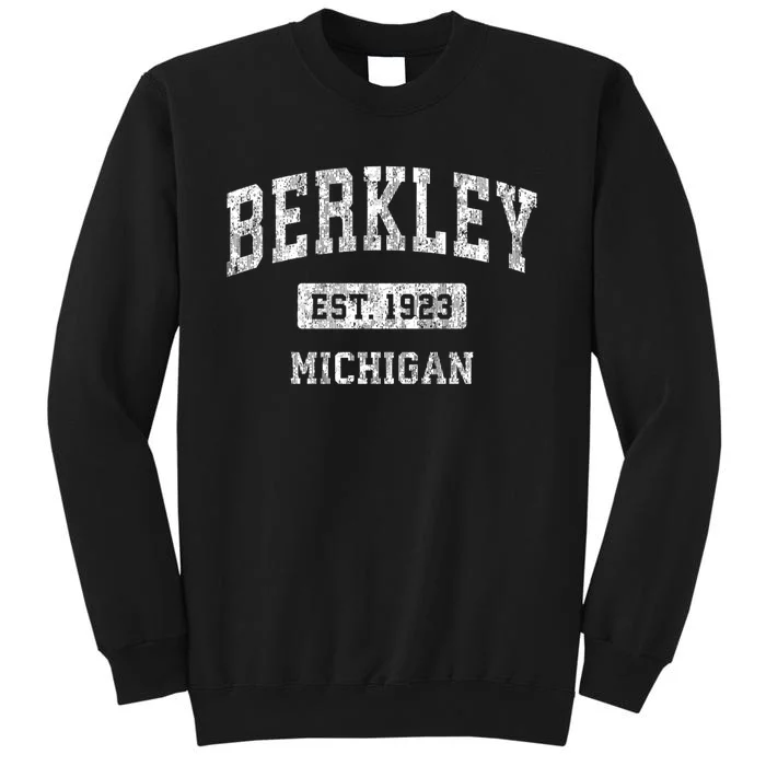 Berkley Michigan Mi Vintage Sports Sweatshirt