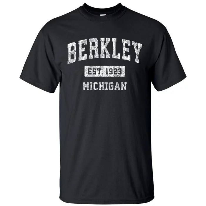 Berkley Michigan Mi Vintage Sports Tall T-Shirt