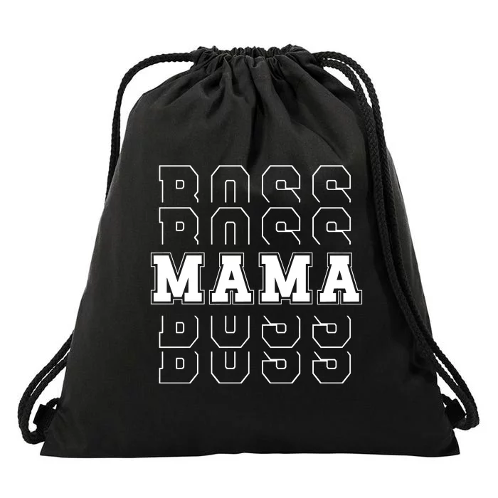 Boss Mama MotherS Day Drawstring Bag