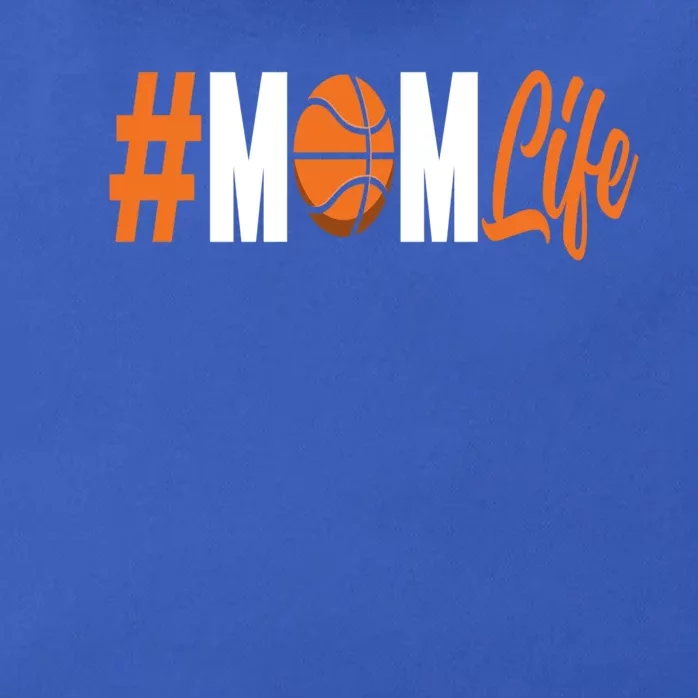 Basketball Mother Mama Mom Funny Basketball Gift Zip Tote Bag