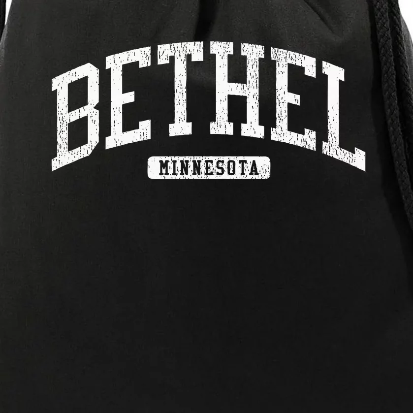 Bethel Minnesota Mn Js03 College University Style Drawstring Bag