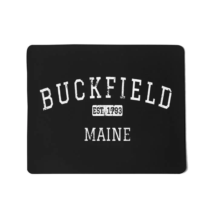 Buckfield Maine Me Vintage Mousepad