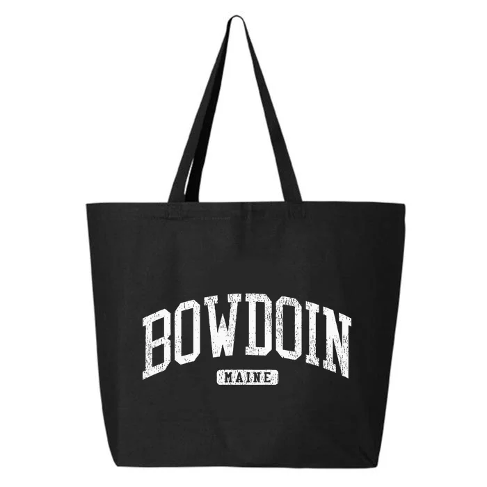 Bowdoin Maine Me Js03 College University Style 25L Jumbo Tote