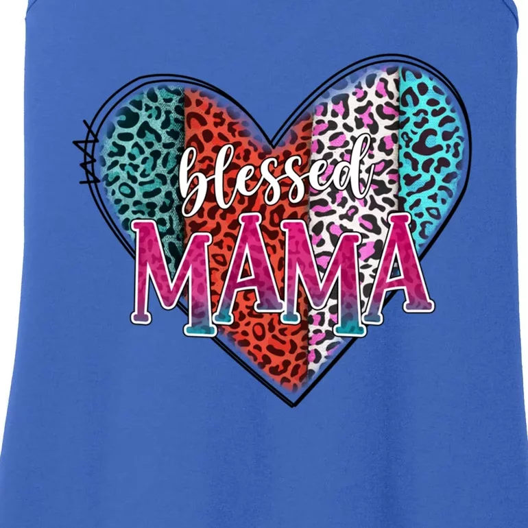 Blessed Mama Modern Hippie Style Mothers Day Gift Ladies Essential Tank