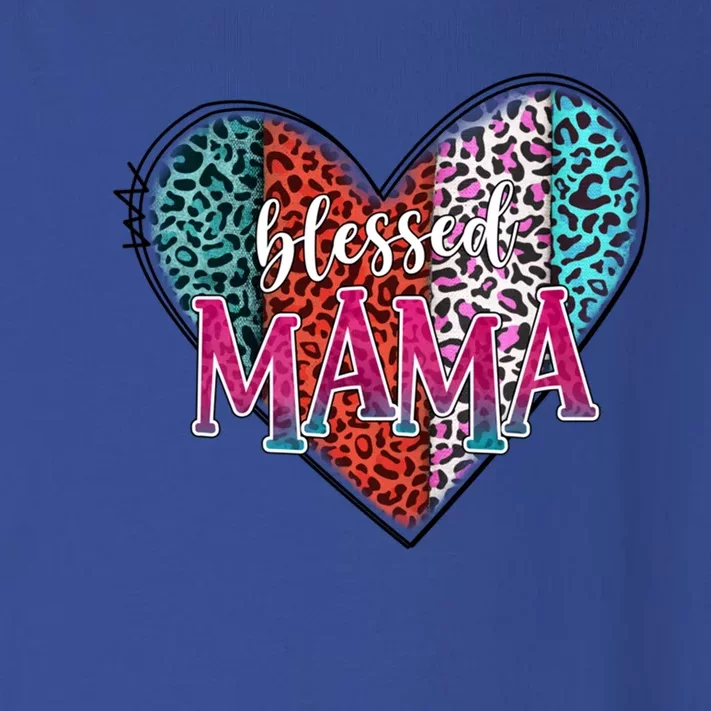 Blessed Mama Modern Hippie Style Mothers Day Gift Toddler Long Sleeve Shirt