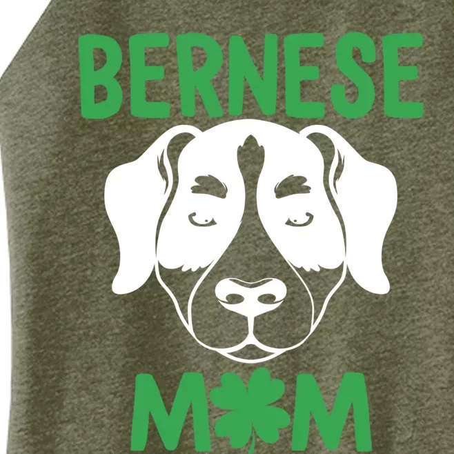 Bernese Mountain Mom St Patricks Dog Mom Berner Mama Bernie Meaningful Gift Women’s Perfect Tri Rocker Tank