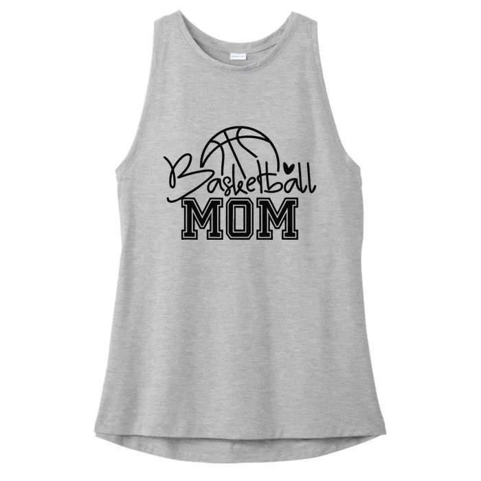 Basketball Mom Mothers Day Gifts For Ladies Tri-Blend Wicking Tank