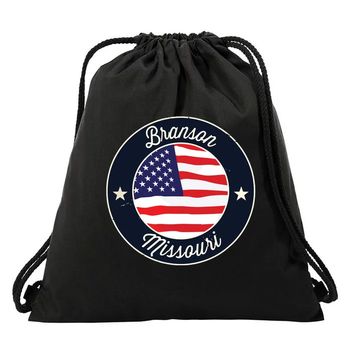 Branson Missouri Mo Vacation Souvenir Graphic Drawstring Bag