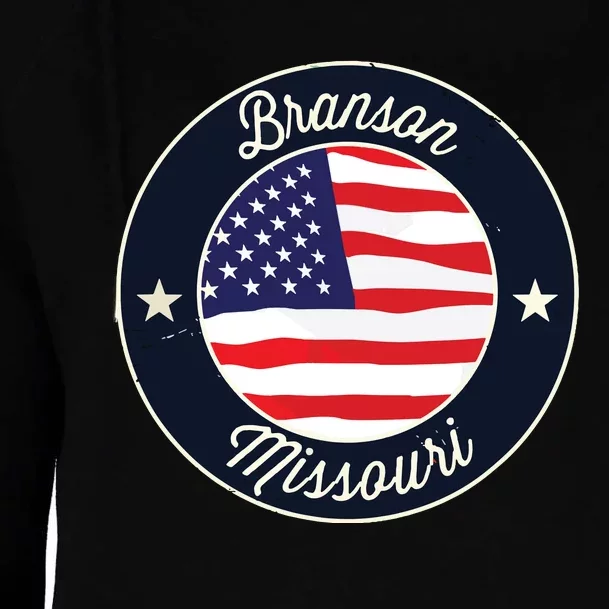 Branson Missouri Mo Vacation Souvenir Graphic Womens Funnel Neck Pullover Hood