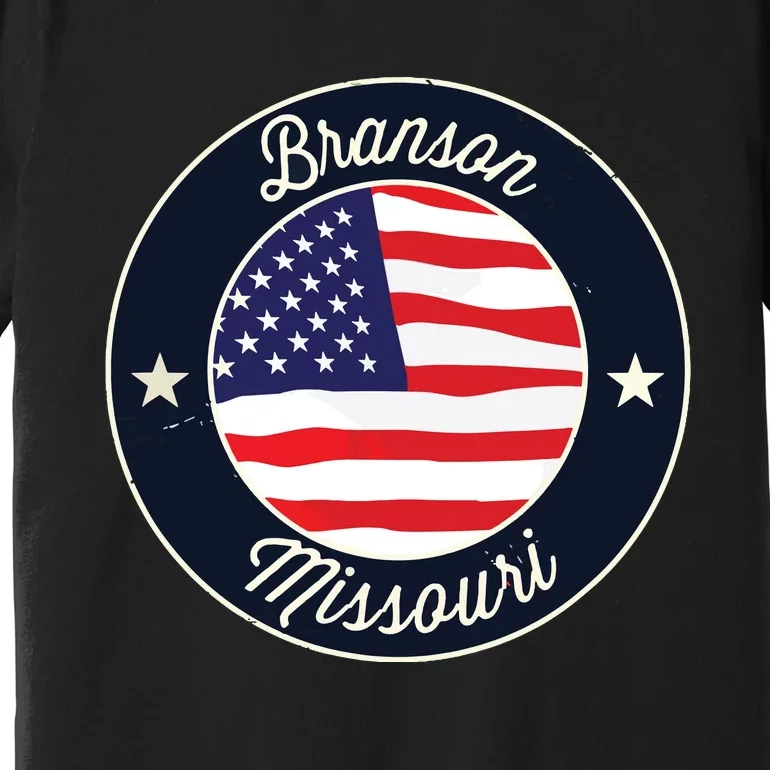 Branson Missouri Mo Vacation Souvenir Graphic Premium T-Shirt