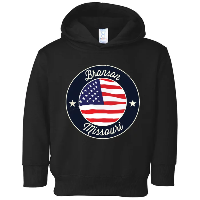 Branson Missouri Mo Vacation Souvenir Graphic Toddler Hoodie