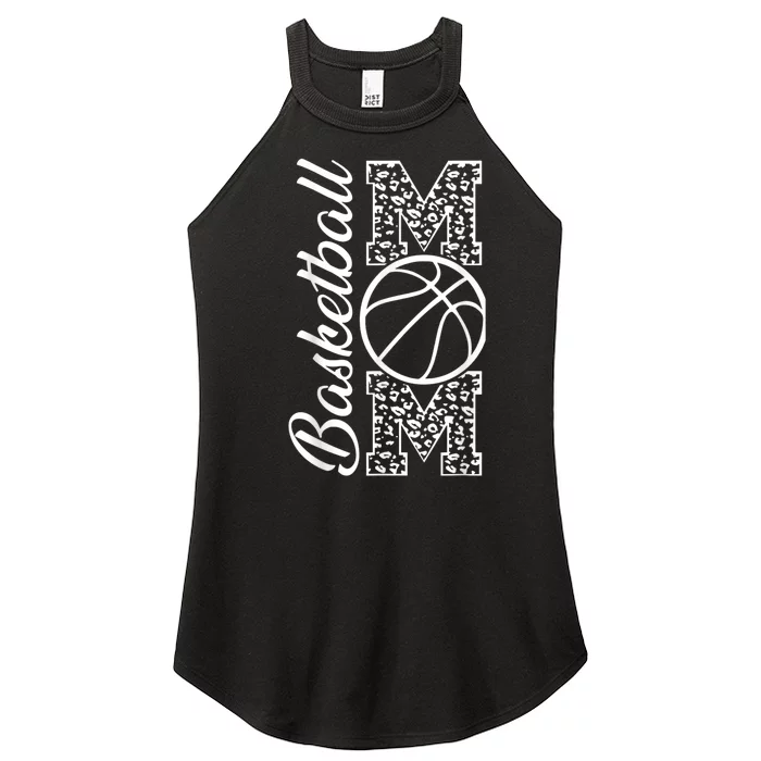 Basketball Mom, Mom Game Day Outfit Mothers Day Gifts Women’s Perfect Tri Rocker Tank