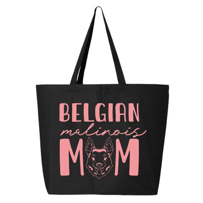 Belgian Malinois Mom Dog Lover Women Pet Belgian Malinois Pullover Hoodie 25L Jumbo Tote