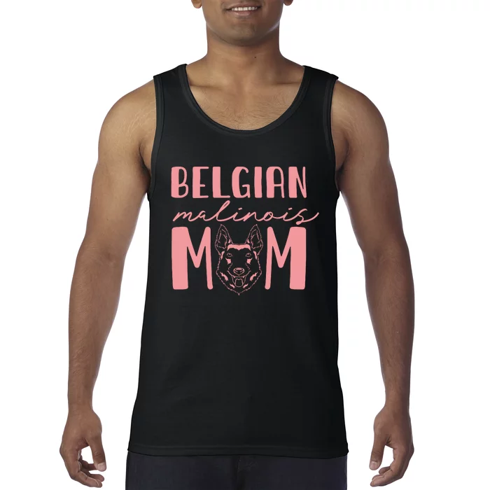 Belgian Malinois Mom Dog Lover Women Pet Belgian Malinois Pullover Hoodie Tank Top