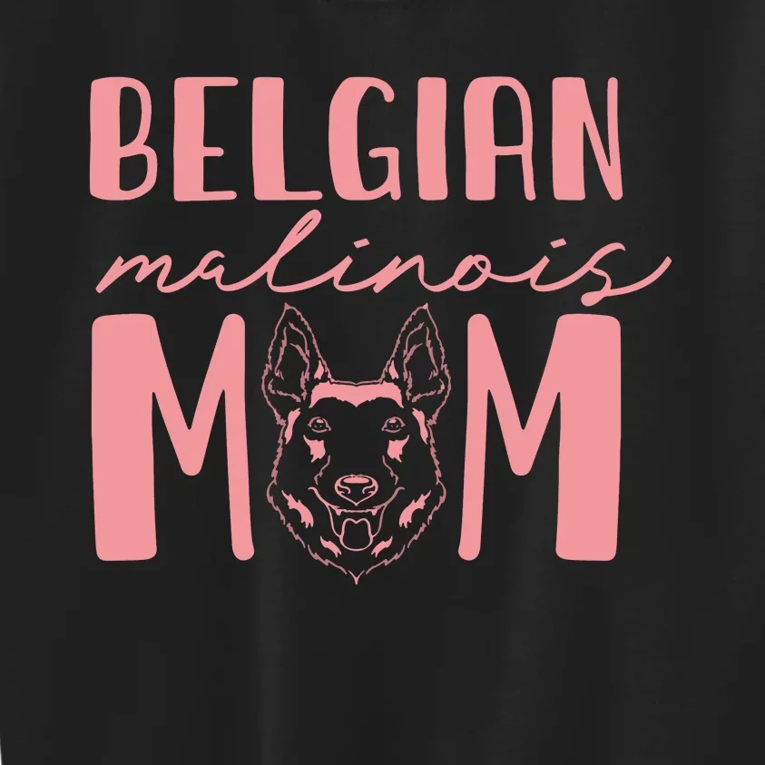 Belgian Malinois Mom Dog Lover Women Pet Belgian Malinois Pullover Hoodie Kids Sweatshirt