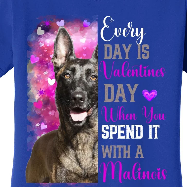 Belgium Malinois Mom Funny Valentines Day Dog Lovers Gift Women's T-Shirt