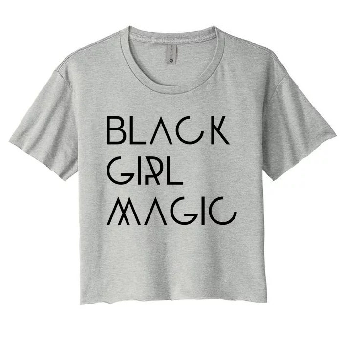 Black Magic Meaningful Gift Women's Crop Top Tee