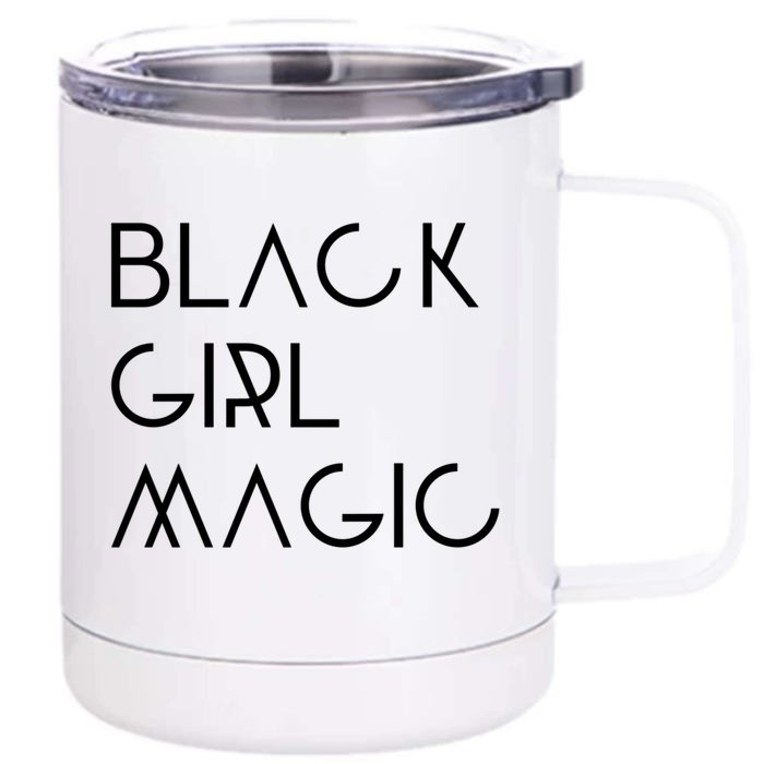 Black Magic Meaningful Gift Front & Back 12oz Stainless Steel Tumbler Cup